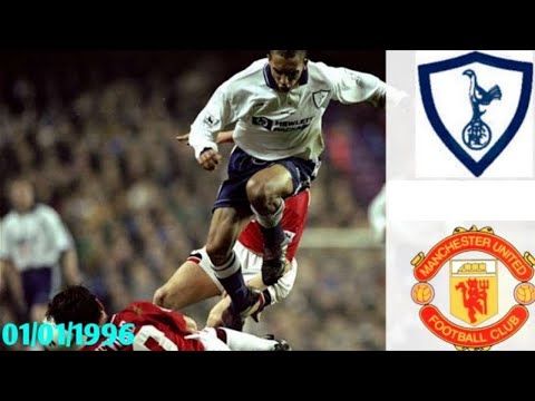 Spurs vs Man Utd 01/01/1996- Premir League 1995/1996