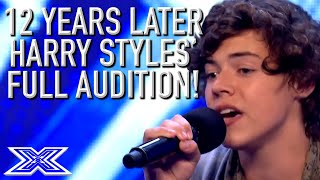 Here Is HARRY STYLES&#39; FULL AUDITION From The X Factor UK! Watch His HILARIOUS PRE TALK With Simon!