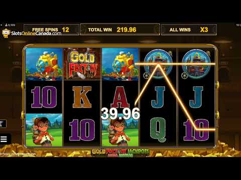 Gold Factory Jackpot Mega Moolah