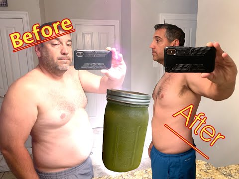 Before and After 21 Days of Juice Fasting