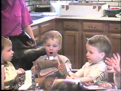 1997 04 20 Nick's 1st Communion, Joey's 3rd Birthday Party