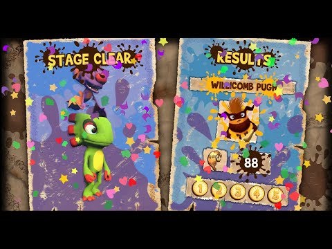 Yooka-Laylee and the Impossible Lair walkthrough Chapter 6 - Sawblade evade 100%
