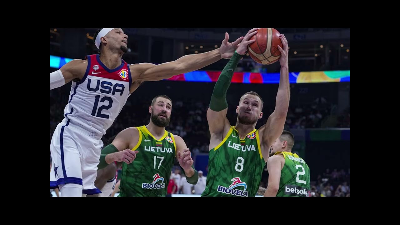 “Lithuania beats USA in the FIBA Basketball World Cup 2023”