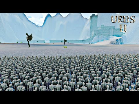 20 OBI WAN KENOBI & 5 T-45 ROBOTS vs 1,000,000 ZOMBIES - UEBS 2 -