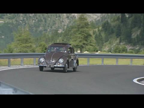 Im Käfer über die Alpen Das Wirtschaftswun