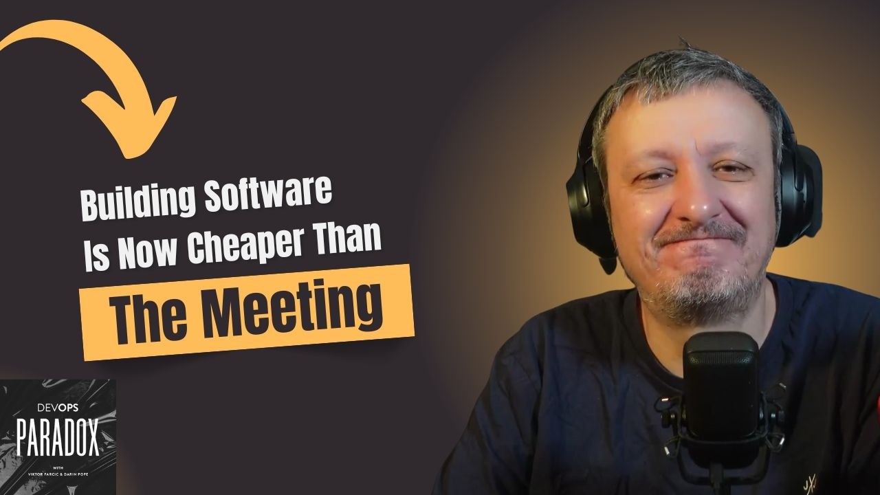 Building Software Is Now Cheaper Than the Meeting to Discuss It