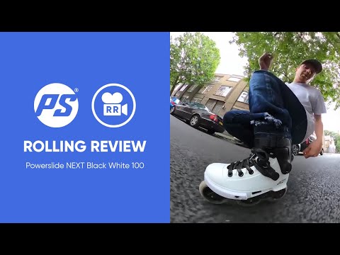 Powerslide Next Black White 100 - Rolling Review