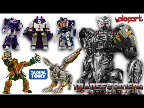 HUGE Transformers REVEALS! Decepticon 3-PACK! MP RHINOX! Legacy SILVERBOLT! Yolopark ROTB SCOURGE!