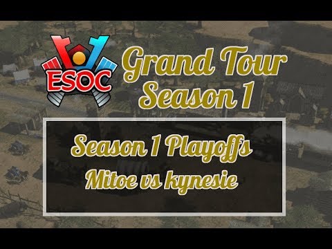 [AoE3] ESOC Grand Tour S1 // Playoffs − Quarter Finals: Mitoe vs kynesie