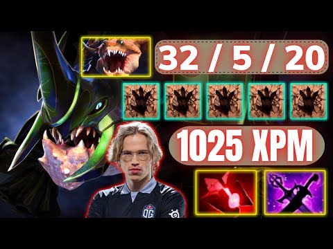 🔥 TOPSON Primal Beast 32 KILLS Midlane Highlights 🔥 1025 XPM EZ For Topson - Dota 2