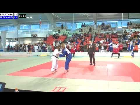 NJC 2019 Rovaniemi: U18 Girls -63kg: BALATKHANOVA - MIEKKALEHTO