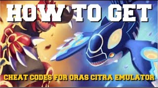 HOW TO GET CHEAT CODES FOR POKEMON OMEGA RUBY AND ALPHA SAPPHIRE ON CITRA EMULATOR (CITRA CHEATS)