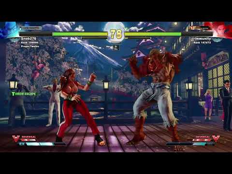 Laura vs Sagat (Snob276)