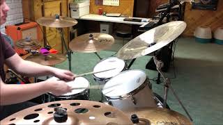 Devo- Space Junk (Drum Cover)