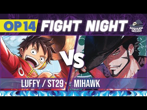 Luffy ST29 vs Mihawk: One Piece Card Game : OP14 Match