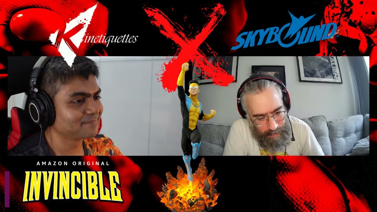 Invincible   Mark Grayson Statue Preorder Q&A with Alex and Adeeb! Kinetiquettes X Skybound