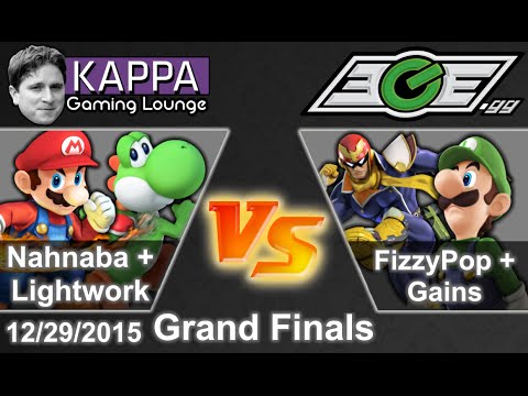 Kappa Sm4sh Monthly #4 - Lightwork + Nahnaba vs Fizzy + Gains - Grand Finals