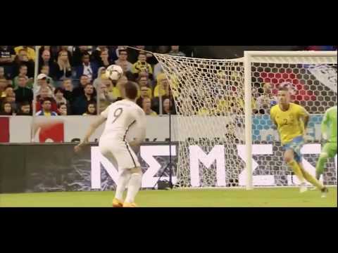 olivier giroud stunning goal vs sweden HD