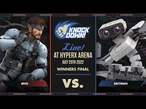 Knockdown #45 Smash Ultimate: MVD VS 8BITMAN Winners Final