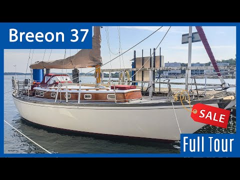 Breeon 37 zu verkaufen - Rundgang durch die klassische Segelyacht