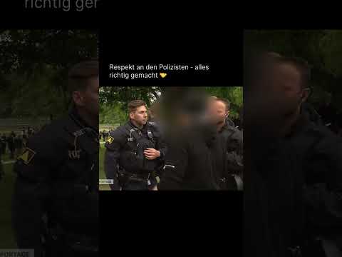 Respekt an den Polizisten🤝 #deutschememes #polizei #deutschland #respect #verhaftung