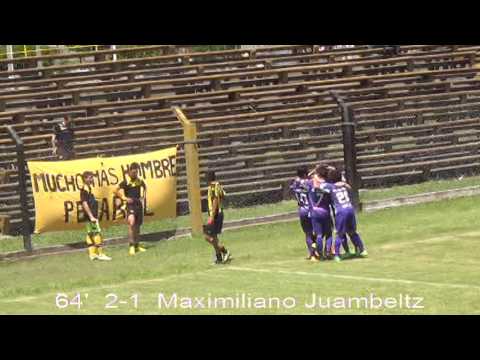 Sub 14 11° Fecha Torneo Clausura 2016 Defensor Sp 3 (M. Juambeltz x2 y M. Ocampo) - Peñarol 1