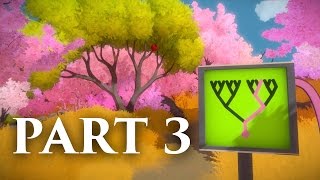 The Witness Gameplay Walkthrough Part 3 - THE TREE WITH THE RED APPLE &amp; SYMMETRY