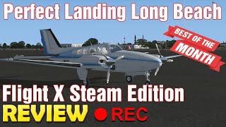 Flight Simulator X Steam Edition - Landing Long Beach Airport