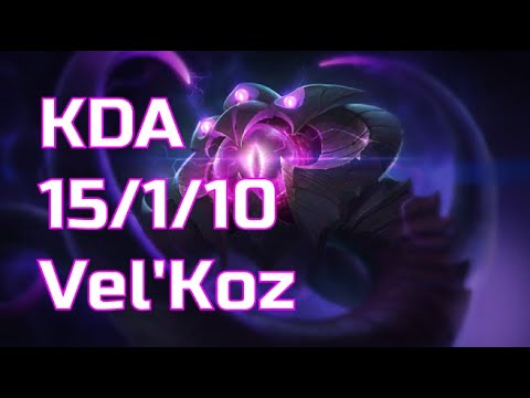 LOL Vel Koz VS Corki  - Mid  Lane NA Challenger V10.11