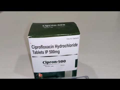 Ciprofloxacin 500mg Tablets