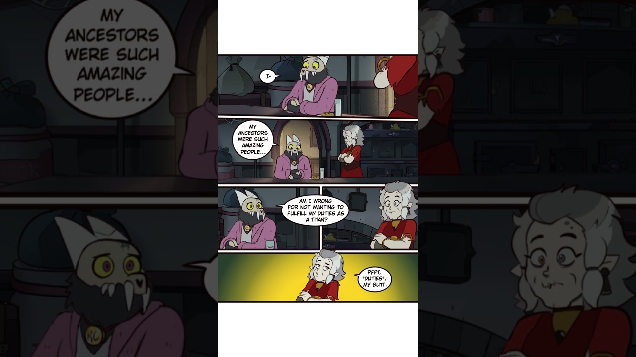 😂The Burden of Being a Titan | A MoringMark Owl House Comic