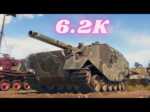 FV3805  6.2K Damage Arty World of Tanks