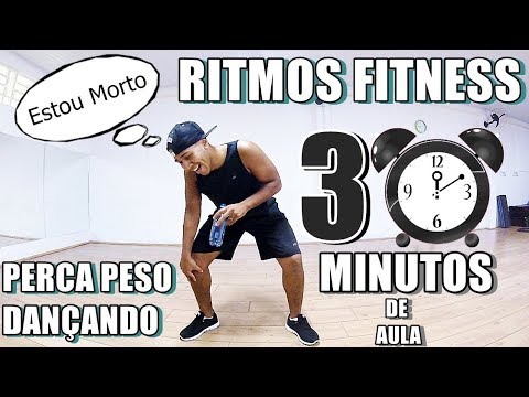 PERCA CALORIAS em 30 MINUTOS DE AULA RITMOS FITNESS | QUEIME GORDURA DANÇANDO - EMAGREÇA DANÇANDO