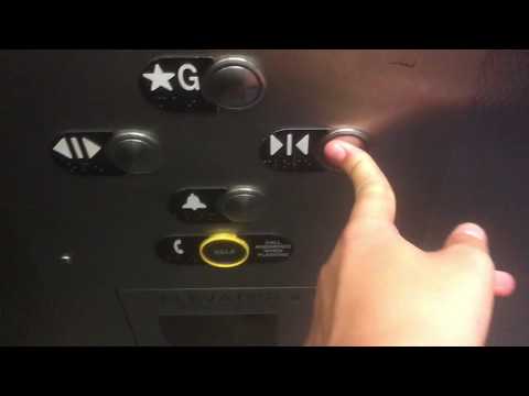 thyssenkrupp traction elevator - UPMC Medical Arts Garage - W. Oakland, Pittsburgh, PA