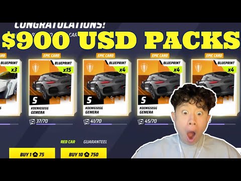 $900 KOENIGSEGG GEMERA PACKS  - BEST FINANCIAL DECISION OF MY LIFE | Asphalt Legends