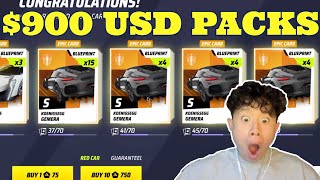 $900 KOENIGSEGG GEMERA PACKS  - BEST FINANCIAL DECISION OF MY LIFE | Asphalt Legends