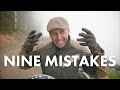 9 MISTAKES Adventure Motorcycle Riders Make Every Day You Can Do Better Dual Sport Riders Too