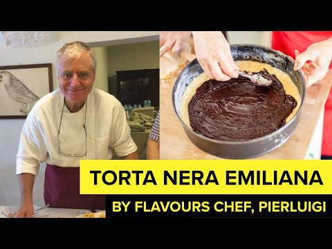 How to Make Italian Chocolate Cake - Torta Nera Emiliana
