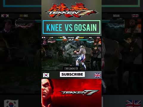 Tekken 7 - Knee🇰🇷 VS Gosain🇬🇧 - Tournaments - #shortsfeed #shortsvideo #shortsyoutube #shorts