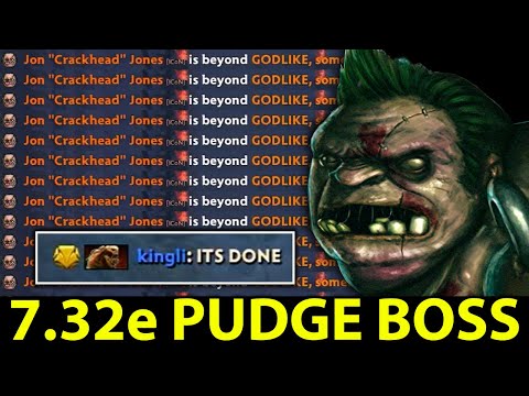 6K MMR : 7.32e PUDGE BOSS IS HERE!!! | Genius Pudge