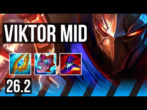 VIKTOR vs MALZAHAR (MID) | 46K damage | EUW Diamond | 26.2