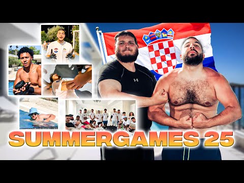 Asylum seekers travel to Croatia ???????? ???? SUMMERGAMES VLOG