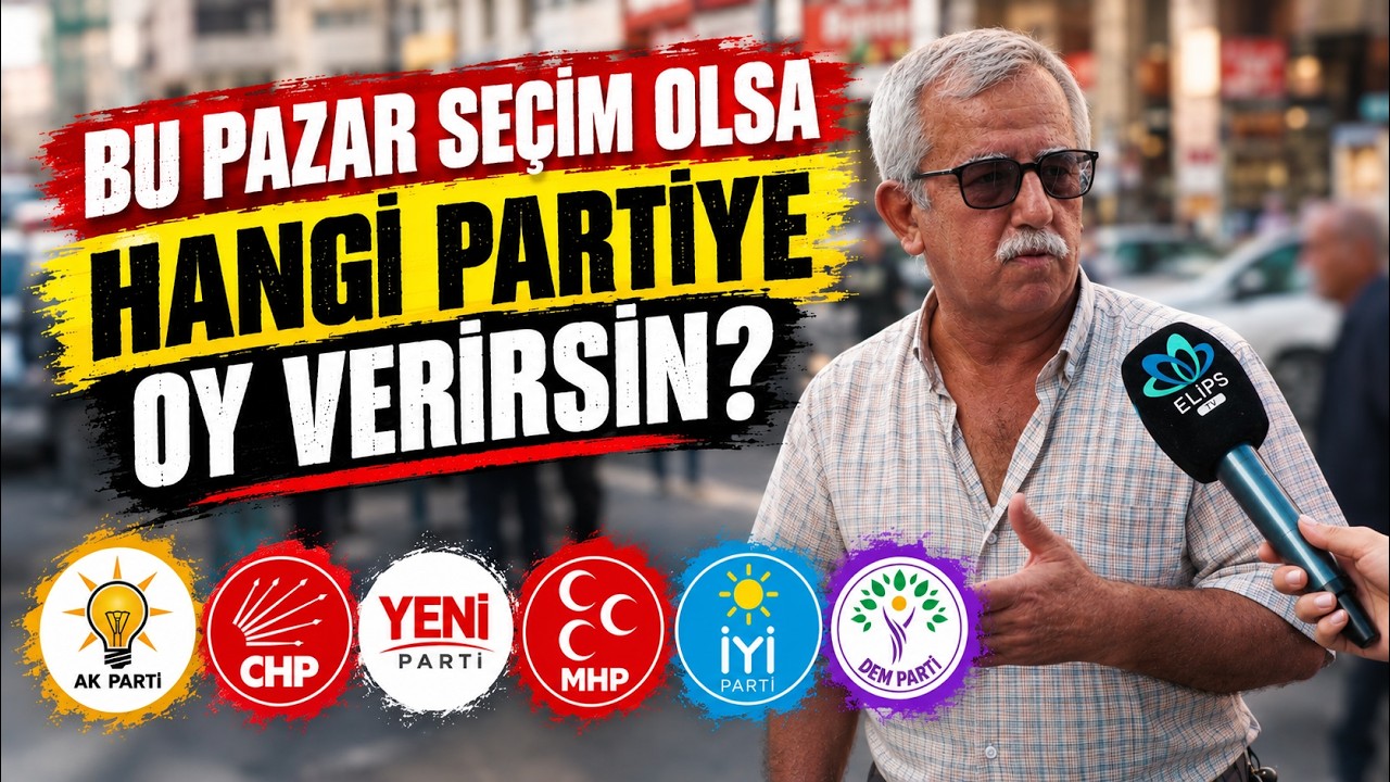 Ankara Ulus'ta seçim anketi: Bu pazar seçim olsa hangi partiye oy verirsiniz?