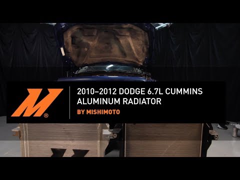 2010-2012 Dodge 6.7L Cummins Aluminum Radiator Installation Guide by Mishimoto