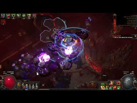 Path of Exile :Occultist str stack cyclone shockwave vs t16