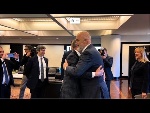 Kryeministri Rama takim me Ministrin e Zhvillimit Ekonomik të Italisë, Adolfo Urso