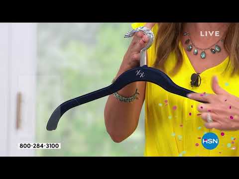 Huggable Hangers Ultimate 100piece Set  Chrome