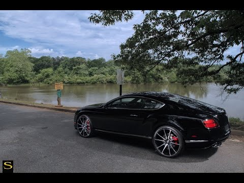 Bentley GT V8 S | Black di Forza BM12 | Savini Wheels | Butler Tires & Wheels