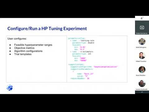 Kubeflow Katib & Hyperparameter Tuning — Richard Liu, Google