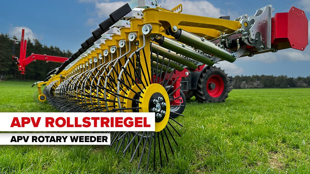 APV RW 600 rugóujjas gyomfésű mulcs műveléshez